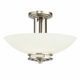 Brunswick Beeches 2 15 Inch Wide Semi Flush Mount by Bailey Street Home - 147-BEL-1001330