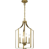 Newmarket Estate 4 Light Small Chandelier by BSH 147-BEL-3329944