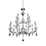 Floridia 15 Light Oversized 2 Tier Chandelier by Allegri - 12173-4037