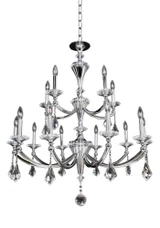 Floridia 15 Light Oversized 2 Tier Chandelier by Allegri - 12173-4037