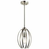 Hospital Green 1 Light Small Pendant by Bailey Street Home - 147-BEL-2748767