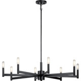 Ferry Oak 8 Light Oversized Chandelier by Bailey Street Home - 147-BEL-2013859