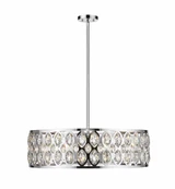 Dealey 8 Light Chandelier 30.25 Inches Wide by 8.75 Inches High by Z-Lite - 6010-30