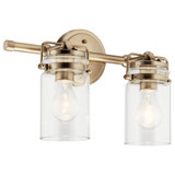 Corfe Mount 2 Light Vanity Light by Bailey Street Home - 147-BEL-2748866