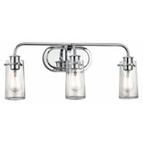 Concraig Park 3 Light Vanity Light by Bailey Street Home - 147-BEL-1760082