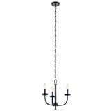 Sea View Acre 3 Light Small Chandelier by BSH 147-BEL-4435966