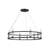 Hitchings Leaze 6 Light Large Chandelier by Bailey Street Home - 147-BEL-1284135