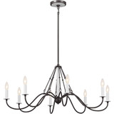 Abbotsford Mead 8 Light Oversized Chandelier by Bailey Street Home - 147-BEL-1116941