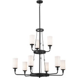 Gleneagles Ridge 9 Light Oversized 2 Tier Chandelier by Bailey Street Home - 147-BEL-1116937