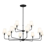 All Saints Promenade 12 Light Oversized Chandelier by Bailey Street Home - 147-BEL-1284259
