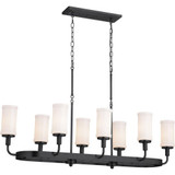 Gleneagles Ridge 8 Light Small Linear Chandelier by Bailey Street Home - 147-BEL-1116938