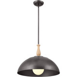 Gregory Banks 1 Light Large Pendant by Bailey Street Home - 147-BEL-1116961