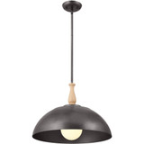 Gregory Banks 1 Light Large Pendant by Bailey Street Home - 147-BEL-1116961