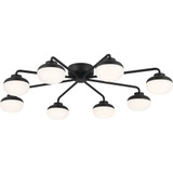 Salt Road 256W 8 LED 34.25 Inch Wide Flush Mount by Bailey Street Home - 1292589