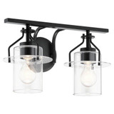 Kingsbury Crescent 2 Light Vanity Light 16 Inch Wide by Bailey Street Home - 147-BEL-1031916