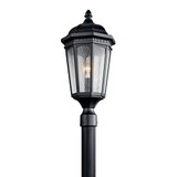 Bryony Glas 1 light Outdoor Post Mount 23.75 x 10.25 In by BSH - 147-BEL-1001333