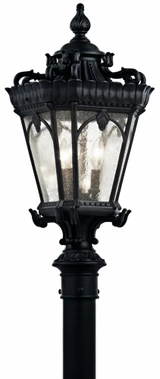 Branksome Hall 3 light Post 27 x 11.75 In by BSH - 147-BEL-1001335