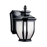 Buckingham Wynd 1 Light Wall Lantern 10.25 Inch Tall by Bailey Street Home - 147-BEL-555504