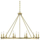 Hunters Buildings 10 Light Oversized Chandelier by Bailey Street Home - 159-BEL-2893939