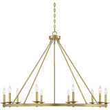 Hunters Buildings 10 Light Oversized Chandelier by Bailey Street Home - 159-BEL-2893939