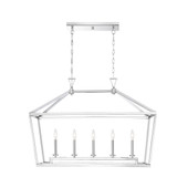 Third Quadrant 5 Light Small Chandelier by Bailey Street Home - 159-BEL-731186