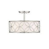 Rees Grove 4 Light 20 Inch Wide Semi Flush Mount by Bailey Street Home - 159-BEL-1105887