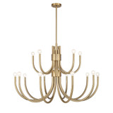 Rushton Place 15 Light Oversized Chandelier by Bailey Street Home - 159-BEL-1325012