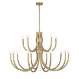 Rushton Place 15 Light Oversized Chandelier by Bailey Street Home - 159-BEL-1325012