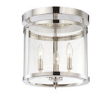 Rosemead Avenue 3 Light 12.5 Inch Semi Flush Mount by Bailey Street Home - 159-BEL-920877