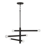 Zane 6 Light Medium Chandelier by Capital - 451261