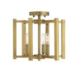 Honey End 3 Light 13 Inch Wide Semi Flush Mount by Bailey Street Home - 159-BEL-1040602