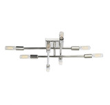 Badgers Yard 8 Light 19.5 Inch Wide Semi Flush Mount by Bailey Street Home - 159-BEL-533159