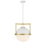 Falcon Leaze 1 Light Medium Pendant by Bailey Street Home - 159-BEL-1279410