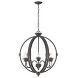 Cresswell Croft 6 Light Medium Chandelier by Bailey Street Home - 170-BEL-2942268