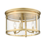 Woodland Drive 3 Light 14.75 Inch Wide Flush Mount by Bailey Street Home - 170-BEL-1033152