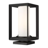Sherwood Broadway 1 Light Outdoor Pier Mount 13.25 x 7.5 In by BSH - 170-BEL-1272598