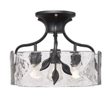 Foxwood Leys 3 Light 15.13 Inch Wide Semi Flush Mount by Bailey Street Home - 170-BEL-5109017