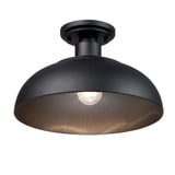 Bush Rowans 1 Light 13.63 Inch Wide Semi Flush Mount by Bailey Street Home - 170-BEL-1316947