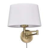 1 Light Swing Arm Wall Sconce 13.13 Inch Tall by Bailey Street Home - 170-BEL-1112018