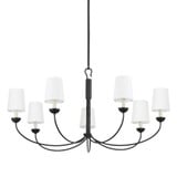 Montpelier 7 Light Oversized Chandelier by Hudson Valley - 5307