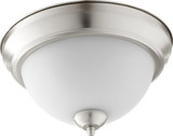2 Light 11.5 Inch Wide Opal Glass Flush Mount by Bailey Street Home - 183-BEL-906334