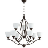 Flora 9 Light Large Chandelier by Bailey Street Home - 183-BEL-616731