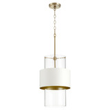 1 Light Medium Drum Pendant by Bailey Street Home - 183-BEL-1010130