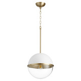 1 Light Medium Sphere Pendant by Bailey Street Home - 183-BEL-1010125