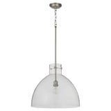 1 Light Large Dome Pendant 17 Inch Tall by Bailey Street Home - 183-BEL-1010129