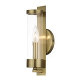 Sunbeam Crescent 1 Light Cylinder Wall Sconce by Bailey Street Home - 218-BEL-614543