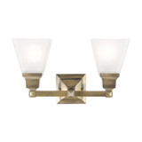 Academy Fold 2 Light Traditional Vanity Light by Bailey Street Home - 218-BEL-189615