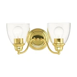 Dolphin Crescent 2 Light Vanity Light by Bailey Street Home - 218-BEL-1012192