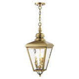 Brookfield Cottages 3 Light Small Outdoor Pendant by Bailey Street Home - 218-BEL-540039