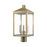 Rothwell Bridge 3 Light Outdoor Post Top Lantern 8.25 x 19.5 Inch by BSH - 218-BEL-831828